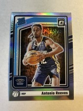 Antonio Reeves 2024-25 Donruss Optic Silver Holo Prizm RC Rated Rookie #266