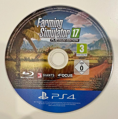 Landwirtschafts-Simulator 17 Platinum Edition - PlayStation 4