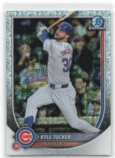 2025 Bowman Chrome Kyle Tucker Mega Refractor #43 Chicago Cubs