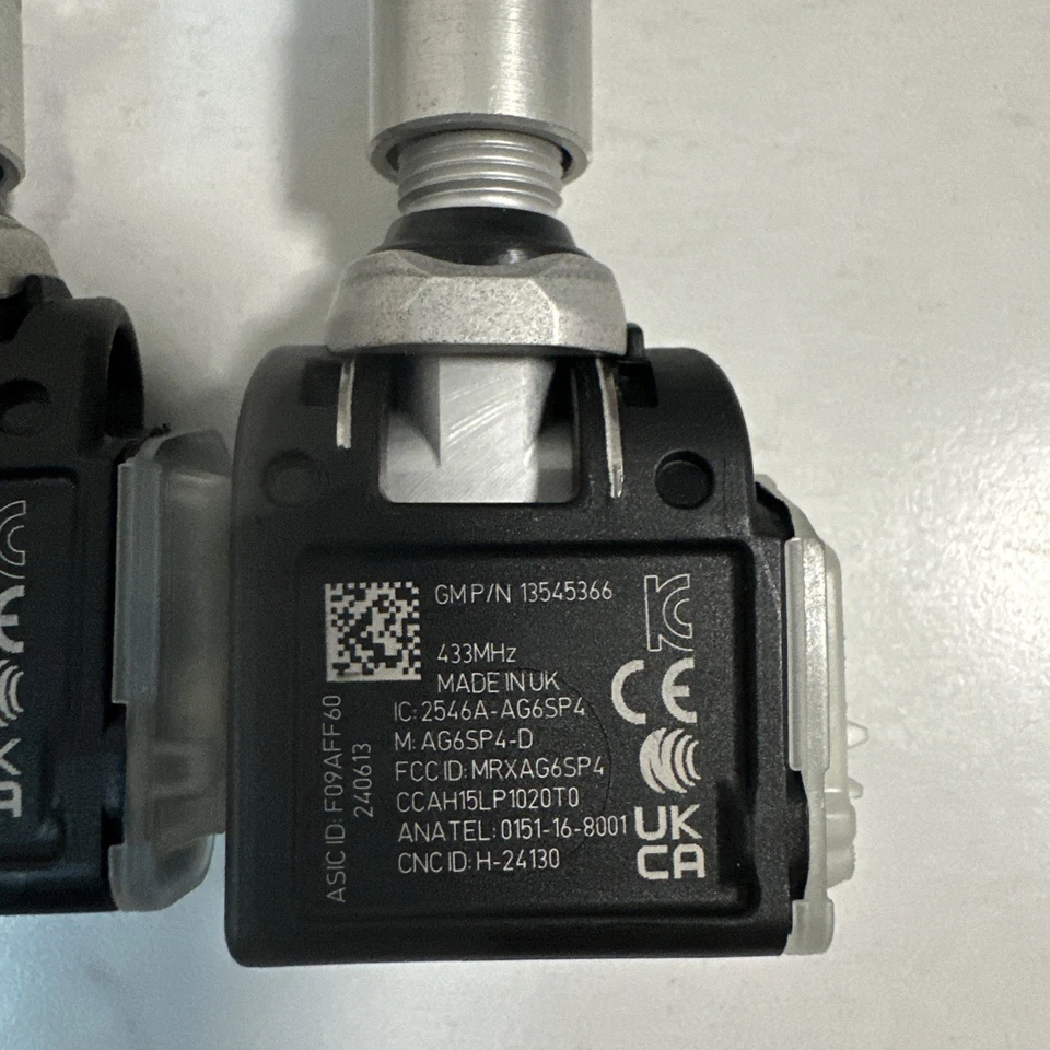 Kit Sensor TPMS Chevrolet Silverado 1500/2500HD/3500HD '20-24; Suburbano, Tahoe. Foto 3 de 3