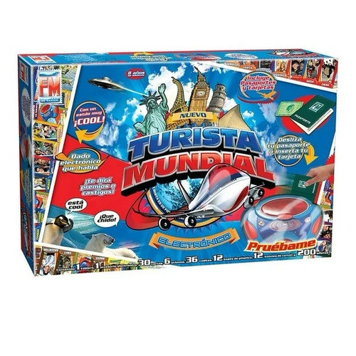 TURISTA MUNDIAL ELECTRÓNICO - JUEGO DE MESA MEXICANO - Bild 1 von 4