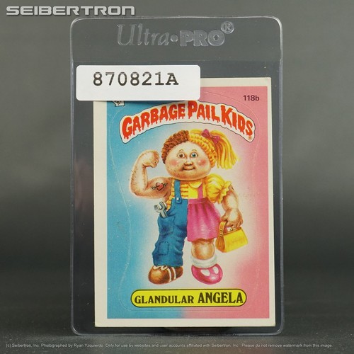 GPK 118b Glandular ANGELA Topps Garbage Pail Kids Series 3 1986 870821A - Picture 8 of 8