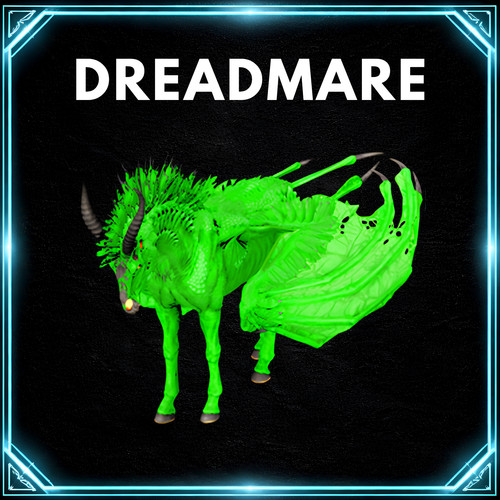 Ark Survival Ascended ASA pve NEW DREADMARE LEVEL 362 TOP STATS  1931M DAMAGE