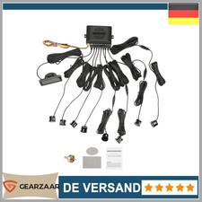 8 Sensoren LCD Einparkhilfe Parkhilfe Rückfahrwarner Vorne Hinteren Schwarz