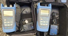 Exfo FLS-300 Light Source & FPM-300 Power Meter SM & MM Test Set