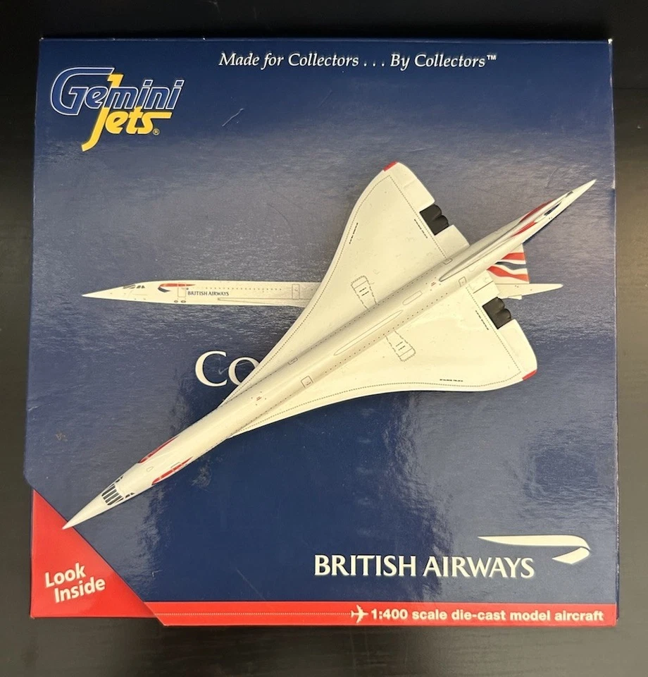 GeminiJets 1:400 1:400 British Airways Concorde G-BOAF GJBAW1667 Diecast Model - Image 2 of 4