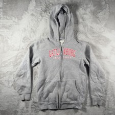 MS Clothing Inc Kids Gatlinburg Tennessee Full Zip Hoodie Gray Size 12/14