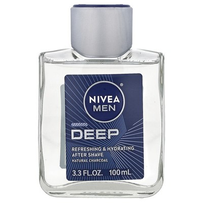 Men, Deep, Refreshing & Hydrating After Shave, Vanilla & Bourbon, 3.3 fl oz (100