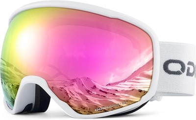 Skibrille Erwachsene Ski Goggles UV-Schutz Anti-Fog Sphärisch Snowboardbrille