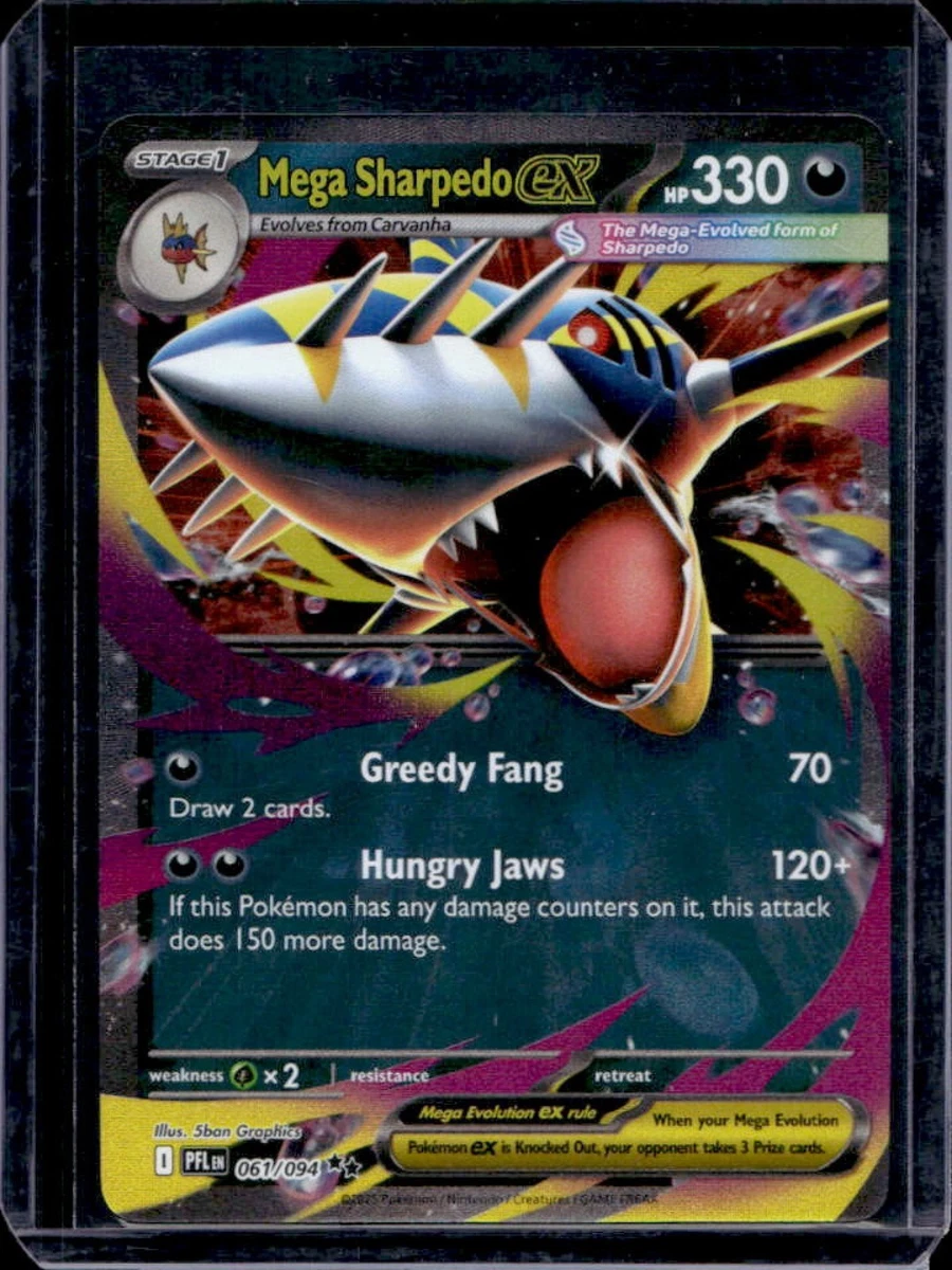 Sharpedo ex Pokmon TCG Cards for sale | eBay Sharpedo ex Pokmon TCG Cards for sale | eBay