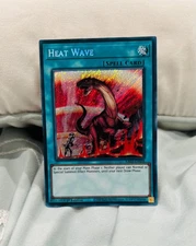 Heat Wave (Secret Rare) RA03-EN058 Quarter Century Bonanza 1st Edition
