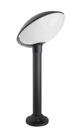 Moderne Wegeleuchte AußEn IP55 74Cm E27 Schwarz Weiß AußEnlampe Garten Terrasse