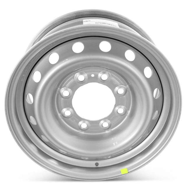 Llanta de acero nueva 17" x 7,5" plateada OEM 2012-2021 Nissan NV1500 NV2500 NV3500 Foto 3 de 4