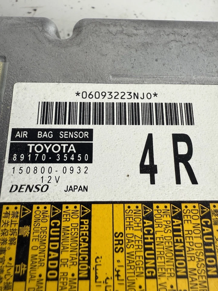 Módulo de control Toyota 4Runner SRS 2013-2016 89170-35450 OEM 4098 Foto 3 de 3