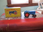original matchbox lesney vintage Fordson tractor in the box