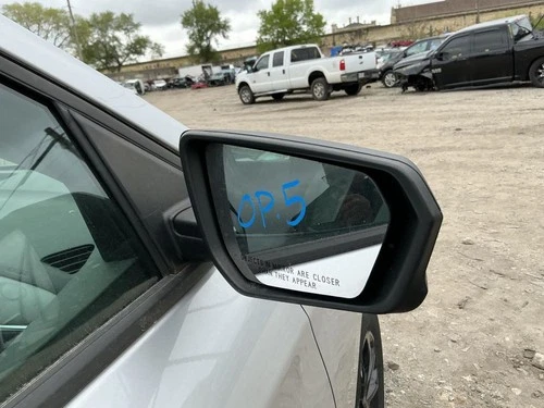 Passenger Side View Mirror Black Textured Cap Heated Fits 18-22 EQUINOX 834389