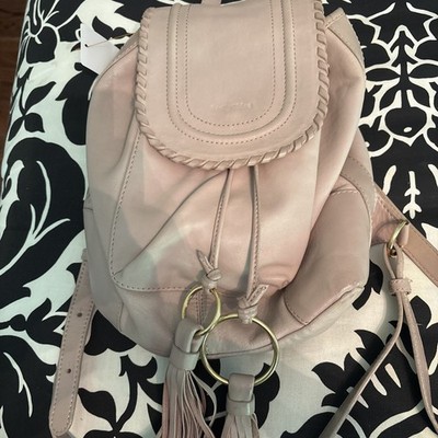 See By Chloe Tan Backpack Style Leather Purse