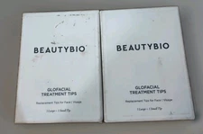 2X BeautyBio GLOfacial Antimicrobial Treatment Replacement Tips *Sealed Box Wear
