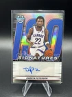 2025-26 Bowman Best U Darryn Peterson ISO Signatures Refractor Autograph