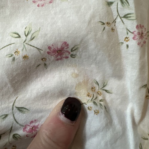 Victoria’s Secret Romantic Long Country Prairie Cottagecore Cotton Nightgown S - Picture 5 of 5