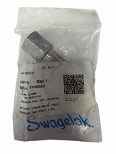 Swagelok SS-6C4-1 Stainless Steel Poppet Check Valve Fixed Pressure 3/8" FNPT