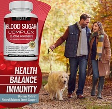  Cinnamon Toplux Blood Sugar Blend 20 Herb Complex Support Alpha Lipoic Acid