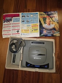 SEGA SATURN Japanese Launch Unit CIB HST-0001 - US Power Mod -CIB W/Org. Inserts