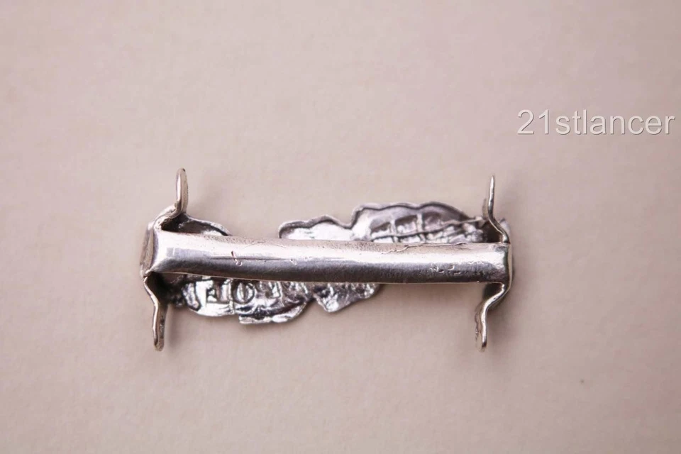 BRITISH CAVALRY ARMY THE CRIMEA MEDAL CLASP or RIBBON BAR INKERMANN - Image 2 of 3