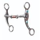 Professional's Choice PC DOT Shank Dog Bone Horse Bit - Sweet Iron Mouthpiece