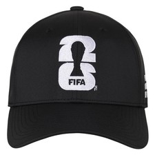 Outerstuff FIFA World Cup 2026 Boys Event Structured Flex Cap One Size, Black