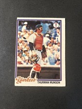 Price Drop - 1978 Rare O Pee Chee Thurman Munson 200 Nr Mint Off Center Yankees