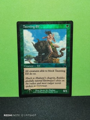 FOIL Taunting Elf / Höhnischer Elf - MTG Magic