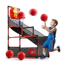 Arcade Basketball Game Indoor, Kids Ajustable Basketball Hoop, Outd... Fast Ship
