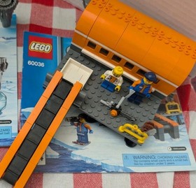 Lego City Arctic Base Camp (60036) 98% Complete W/ Instructions Read Description