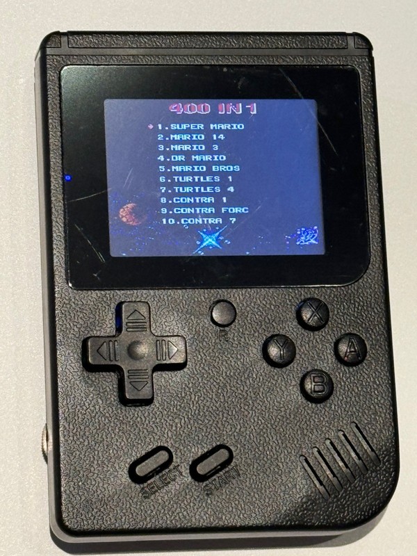 400 In 1 Handheld Game Console with Emulators NES Mario Gameboy Nintendo Retro