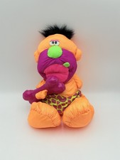 Fisher Price Puffalump Plush Caveman Growls Sound Tested Works1992 - 2271