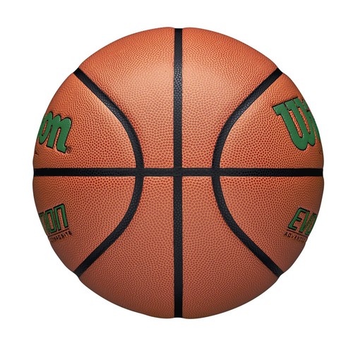 Wilson Evolution Indoor Game Basketball Size 7 Green Brown NFHS Approved - Picture 4 of 6