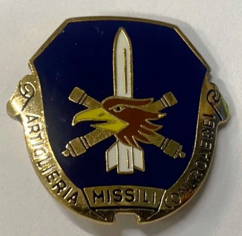 Distintivo Militare 1980 Artiglieria Missili Contraerei militaria (mi778)