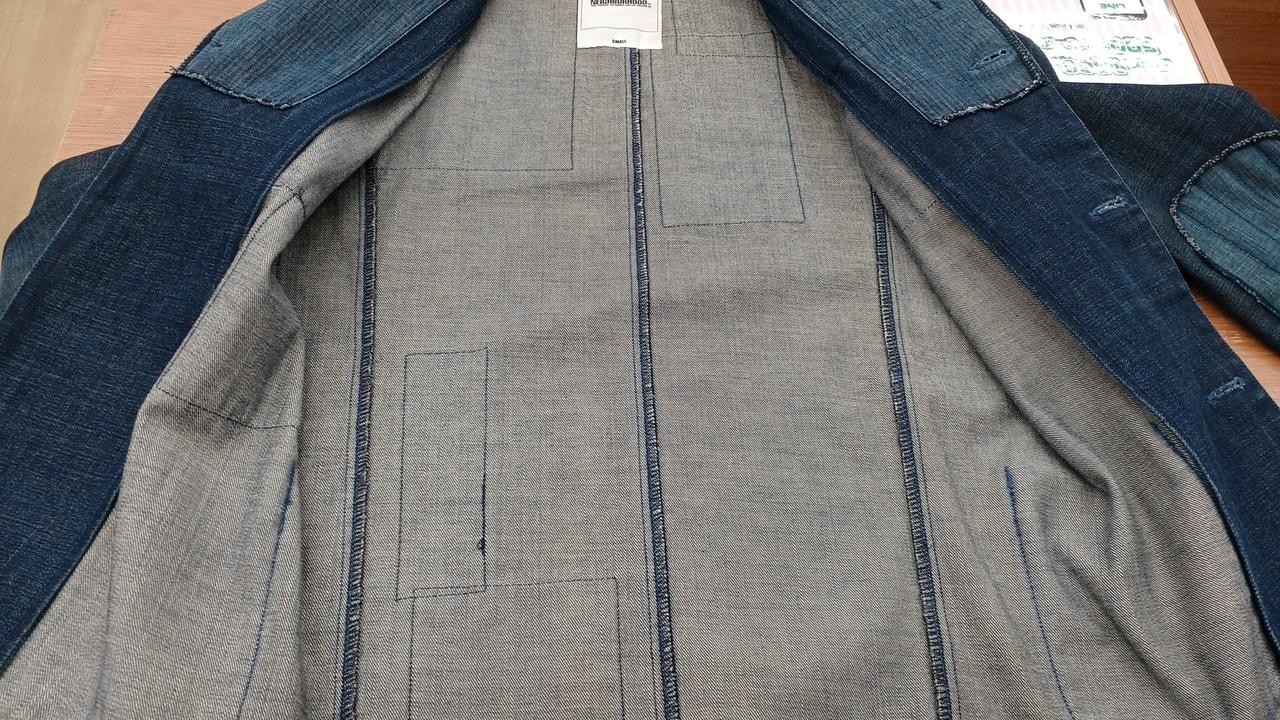 Neighborhood Indigo Blue Patchwork Condition B Co… - image 10