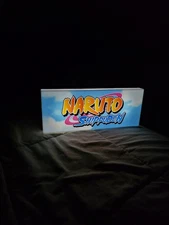 Paladone Naruto Shippuden Light Up Logo Sign 12” USB & Battery Powered