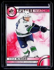2023-24 SP Authentic Limited Red Future Watch #167 Cole McWard