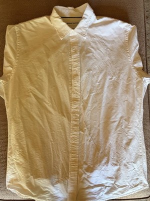 Amazon Essentials Mens Regular Fit Long Sleeve Button Down Shirt White Blue L