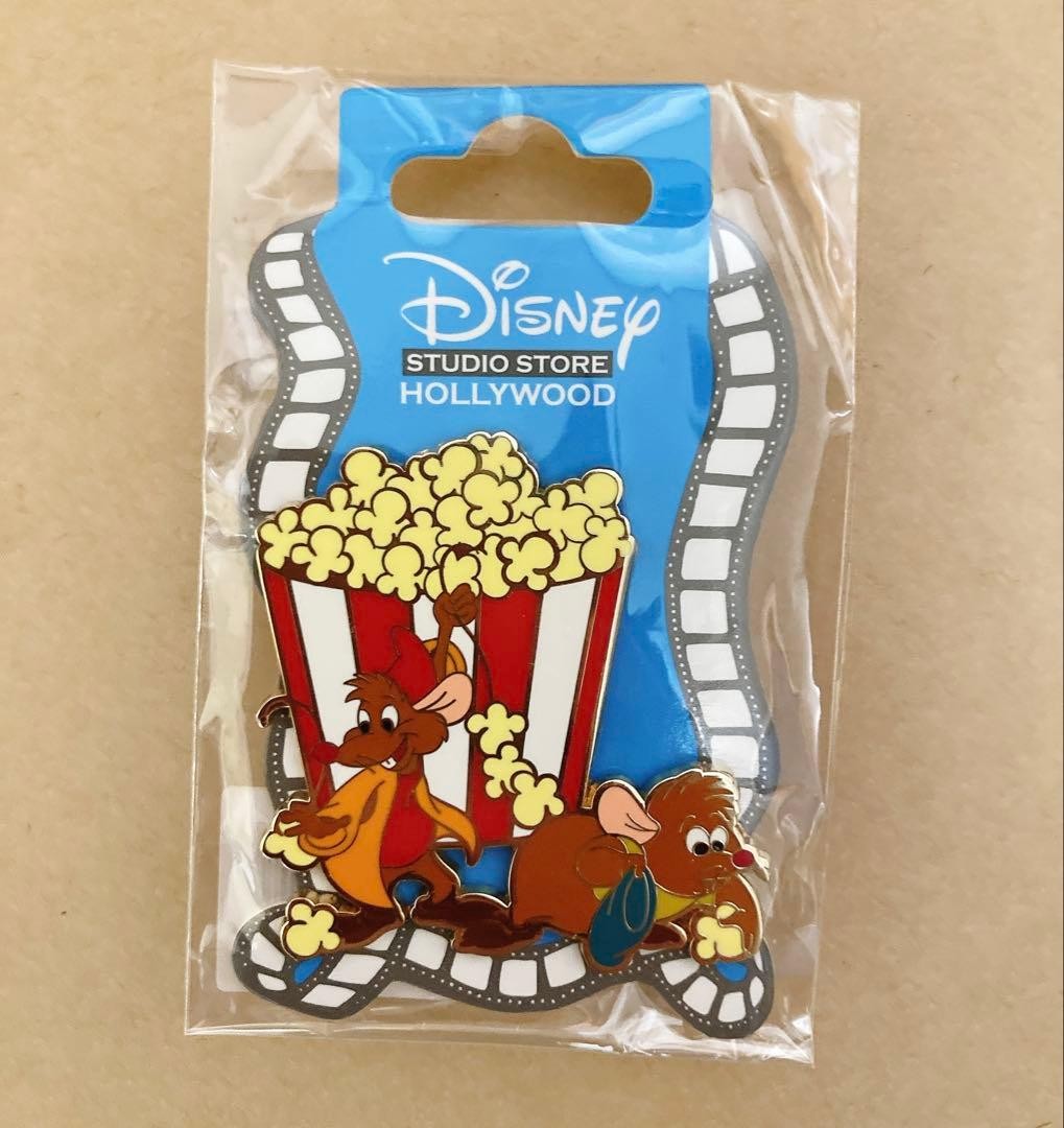 Disney Cinderella Jack & Gus Limited Pin Badge Hollywood Exclusive, Near Mint