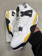 NIKE AIR JORDAN 4 RARE AIR TOUR YELLOW MULTIPLE MEN,WOMEN,KIDS SIZES BRAND NEW