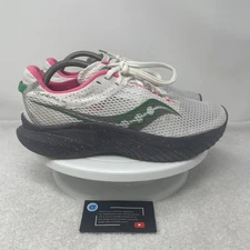 Saucony Womens Kinvara 14 Running Sneakers Gray Size 9.5 Lace Shoes S10823-85