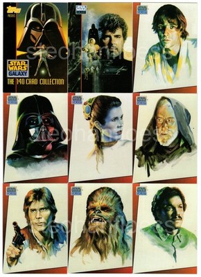 1993 Topps Star Wars Galaxy Series 1 You Pick the Base Card, Finish Your Set