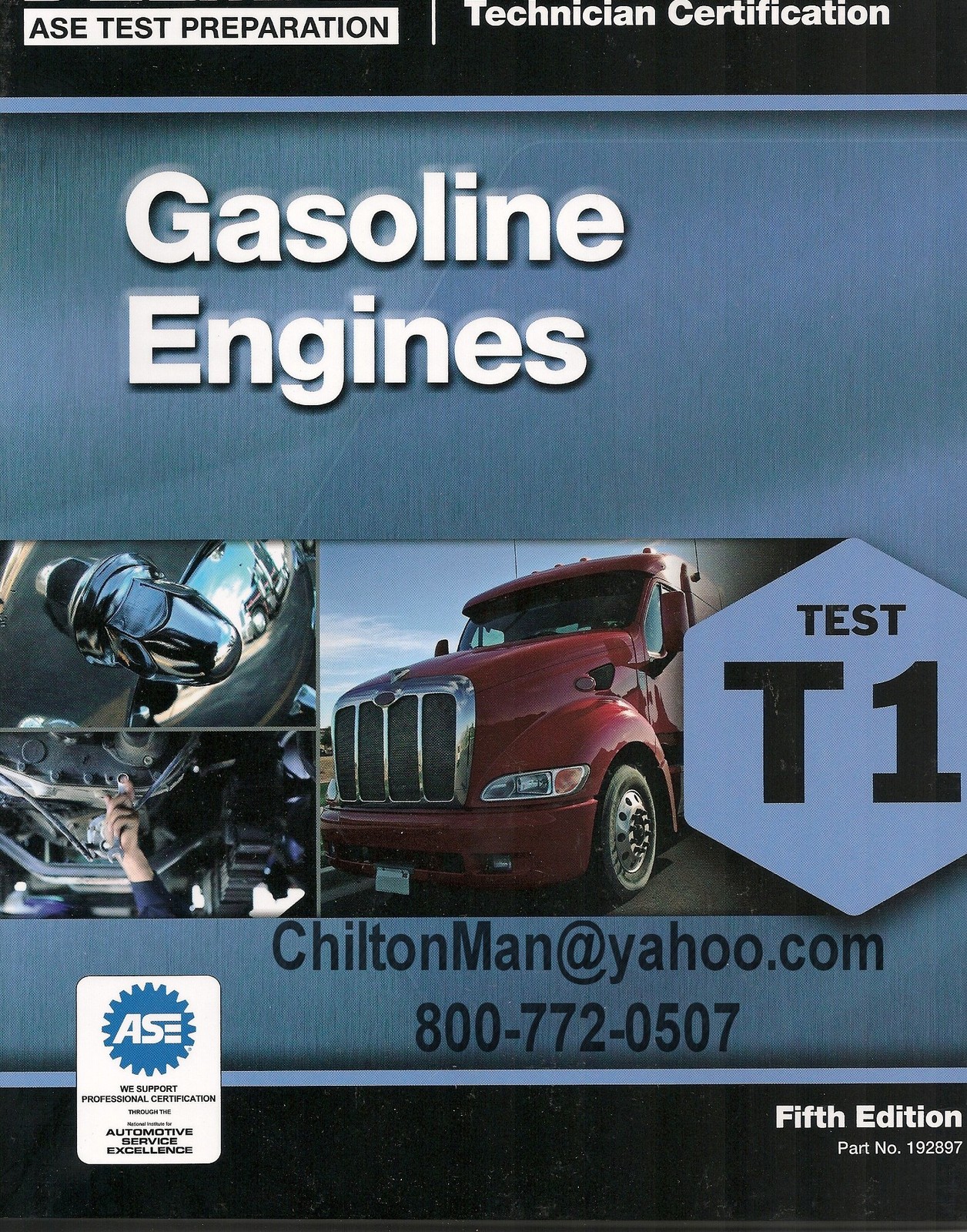 ASE Test Preparation - T1 Gasoline Engines by Delmar Cengage Learning Staff  (2011, Paperback) | eBay