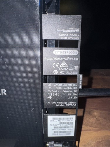 NETGEAR Nighthawk AC1900 Wi-Fi Mesh Extender - Black - Zdjęcie 3 z 3