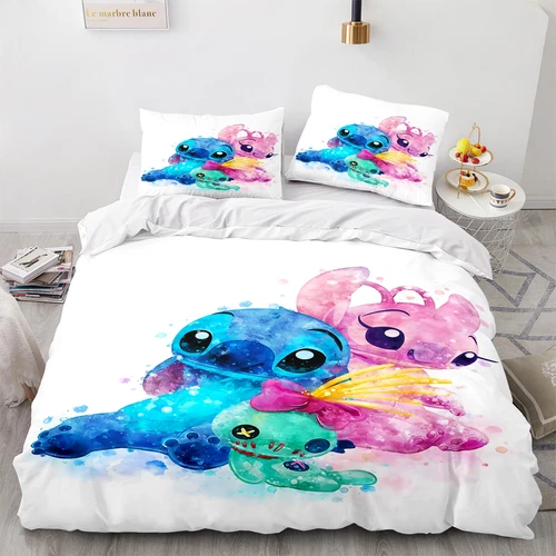 Juego de sábanas punto lilo 80x80 funda de almohada 135x200 200x200 220x240 funda nórdica DE - Imagen 3 de 33