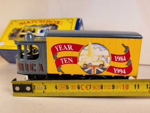 Matchbox 1993 Models of Yesteryears Y-47 1929 BARRET STEAMWAGON mint in box. - Foto 12 di 12